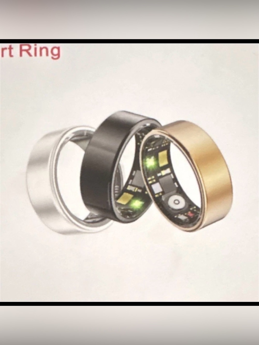 Oria R1000 proSmart Health Ring in Gold size 11